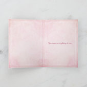 Mijn Liefde Wenskaart Kaart (Binnen)