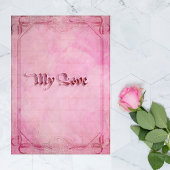 Mijn liefde wenskaart kaart