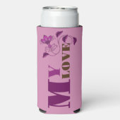 MIJN LIEFDESCADEAU VOOR VRIENDIN, VROUW, MAN SELTZER BLIKJESKOELER (Seltzer Achterkant)