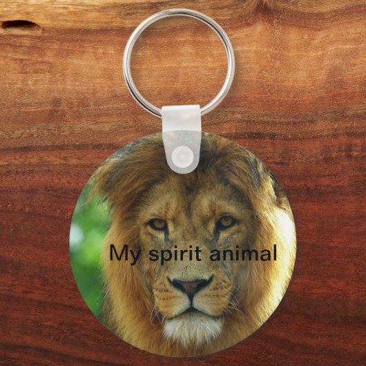 Mijn liefdesdierleeuw sleutelhanger (Voorkant)