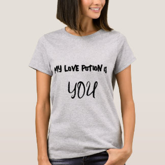 MIJN LIEFDESDRANKJE IS JOU-BASIC T-SHIRT