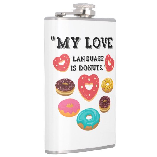 MIJN LIEFDESTAAL IS DONUTS HEUPFLES (Rechts)