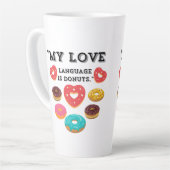 MIJN LIEFDESTAAL IS DONUTS LATTE MOK (Linkerhoek)