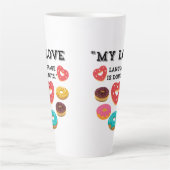 MIJN LIEFDESTAAL IS DONUTS LATTE MOK (Voorkant)