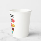 MIJN LIEFDESTAAL IS DONUTS PAPIEREN BEKERS (Links)