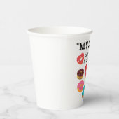 MIJN LIEFDESTAAL IS DONUTS PAPIEREN BEKERS (Rechts)