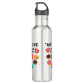 MIJN LIEFDESTAAL IS DONUTS WATERFLES  (Achterkant)