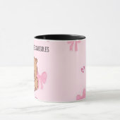 Mijn Liefdestaal Is Noedels | Kawaii Capybara Koff Mok (Midden)