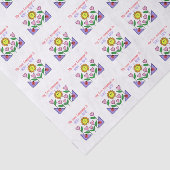 Mijn liefdestaal is Zaauw - Naaien Tissuepapier (Detail)