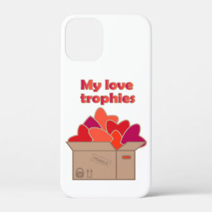 Mijn liefdestrofeeën in doos vol Valentijnse harte Case-Mate iPhone Case
