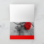 Mijn liefdesvrouw Valentijnsdag Feestdagen Kaart (Binnen)