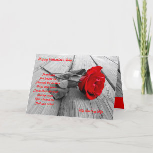 Mijn liefdesvrouw Valentijnsdag Feestdagen Kaart