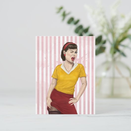 mijn liefhebber briefkaart (Staand voorkant)