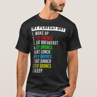 Mijn liefhebber van de perfecte dag voor het vlieg t-shirt