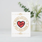MIJN LIEFJE FEESTDAGENKAART (Staand voorkant)