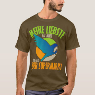 Mijn liefje heeft meer prijzen voor duiven gezegde t-shirt