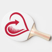 "MIJN LIEFJE IS TERUGKEERD" TAFELTENNISBATJE (Zijkant)