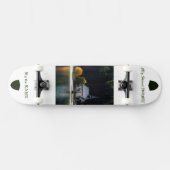 Mijn lieflijke huis aan het meer plaatje persoonlijk skateboard (Horizontaal)