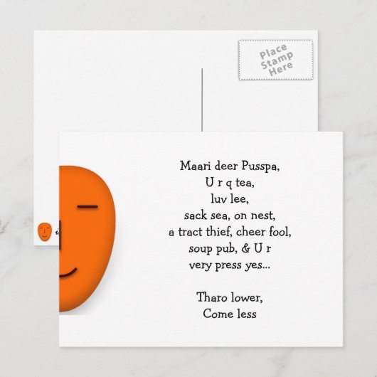 Mijn liefste liefdesbrief Indiaas Vriendin vrouw Briefkaart (Voorkant / Achterkant)