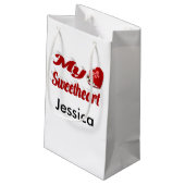 Mijn liefste persoonlijke Valentijnsdag Klein Cadeauzakje (Achterkant Gekanteld)