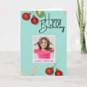 Mijn liefste, vandaag is jouw speciale dag kaart (Voorkant)