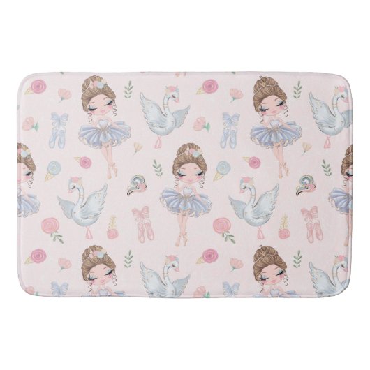 Mijn lieve ballerina badmat (Voorkant)