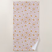 Mijn lieve bloemen strandlaken (Voorkant)