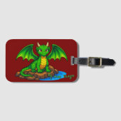 Mijn lieve draak bagagelabel (Voorkant (horizontaal))