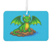 Mijn lieve draak luchtverfrisser (Achterkant)