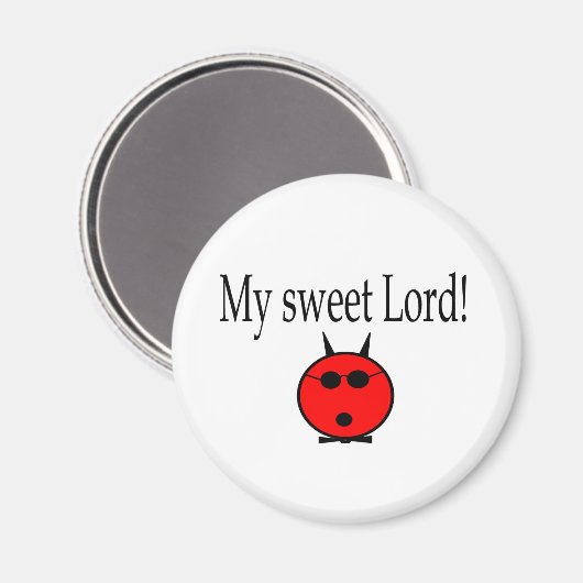 Mijn lieve heer uitrusting magneet (Voorkant / Achterkant)