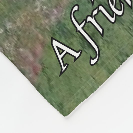 Mijn lieve Jamie pastel Fleece Deken (Hoek)