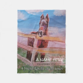 Mijn lieve Jamie pastel Fleece Deken