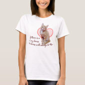 Mijn lieve liefde t-shirt (Voorkant)