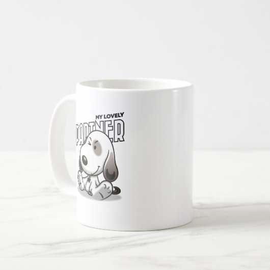 Mijn lieve partner | 11# Classic Mok (Voorkant links)