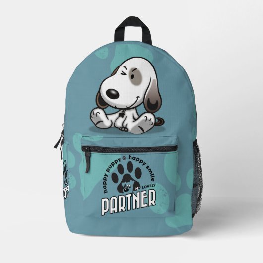 Mijn lieve partner | bedrukte rugzak (Voorkant)