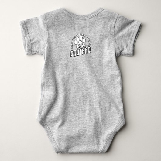 Mijn lieve partner | romper (Achterkant)