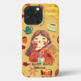 Mijn lieve, simpele dromen iPhone 13 pro hoesje