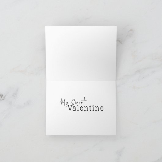 Mijn lieve Valentijn Kaart (Binnen)
