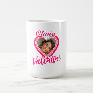 Mijn lieve Valentijnshartjes Foto Naam Vriendin Koffiemok