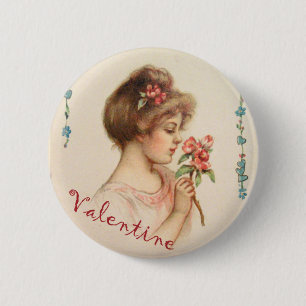 Mijn lieve Valentijnsknop Ronde Button 5,7 Cm