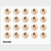 Mijn lieve Valentijnstickers Ronde Sticker (Vel)
