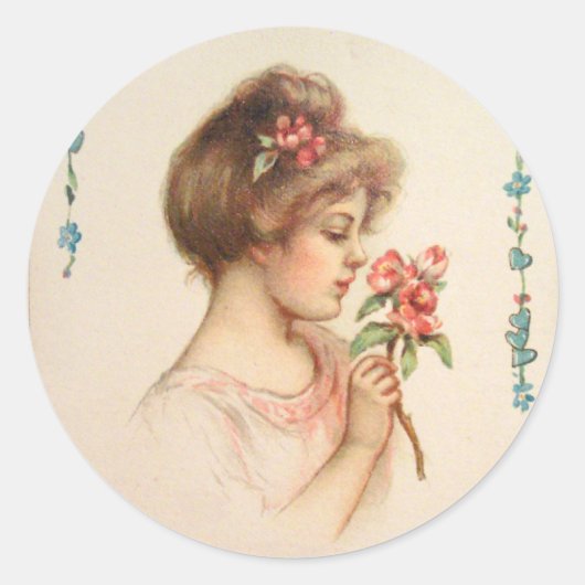 Mijn lieve Valentijnstickers Ronde Sticker (Voorkant)