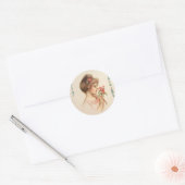 Mijn lieve Valentijnstickers Ronde Sticker (Envelop)