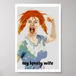 Mijn lieve vrouw poster
