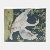 Mijn lieve zwaan fleece deken (Voorkant (Horizontaal))