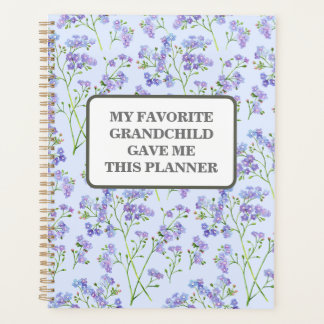 MIJN LIEVELINGSKLEINKIND GAF ME DEZE PLANNER