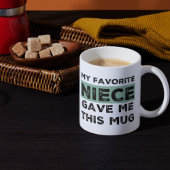 Mijn lievelingsnichtje gaf me deze Mok