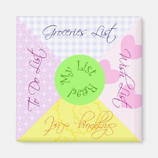 Mijn lijst lezen magneet (Voorkant)