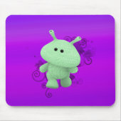 Mijn Lil Martian Plushie Mousepad Muismat (Voorkant)