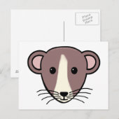 Mijn Lil Rattie Briefkaart (Voorkant / Achterkant)